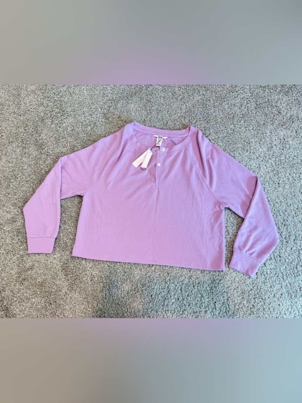 Victoria's Secret pink Long-Sleeve Top